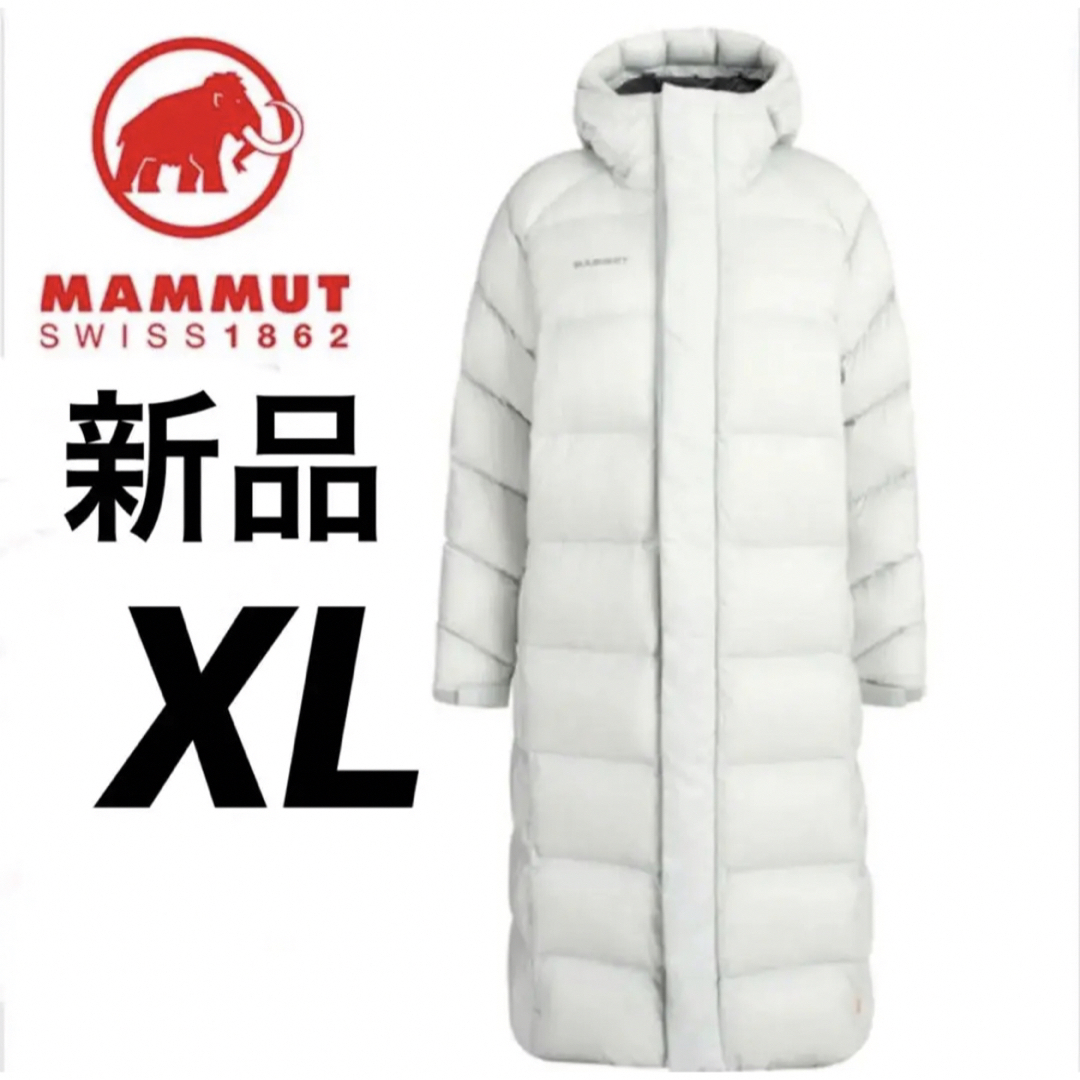 新品 MAMMUT マムート グースダウン ロングサイズ ユニセックス　XL 白