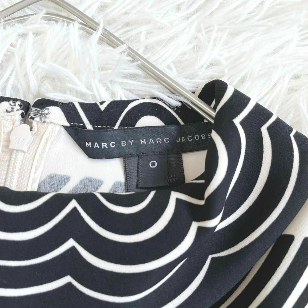 美品 MARC BY MARC JACOBS ワンピース 総柄 ひざ丈 長袖