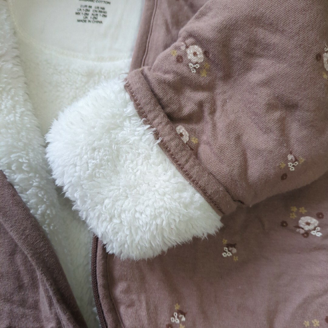 H&M(エイチアンドエム)のベビー　オールインワン　カバーオール キッズ/ベビー/マタニティのベビー服(~85cm)(カバーオール)の商品写真