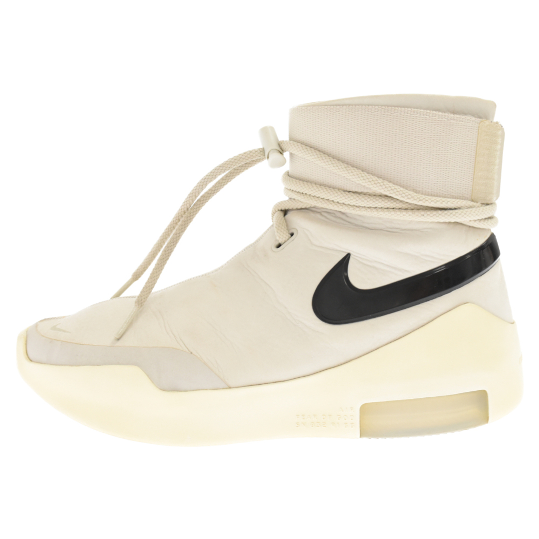 NIKE ナイキ ×FEAR OF GOD AIR SHOOT AROUND フィアオブゴッド エア シュート アラウンド ハイカットスニーカー グレー/ホワイト US10/28cm AT9915-002