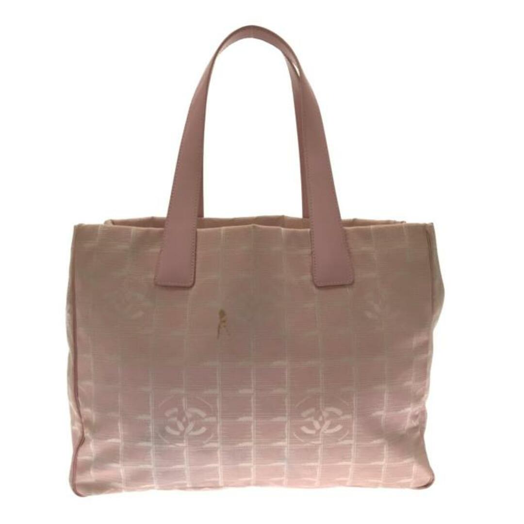 CHANEL - CHANEL(シャネル) トートバッグ ピンク×白の通販 by ブラン