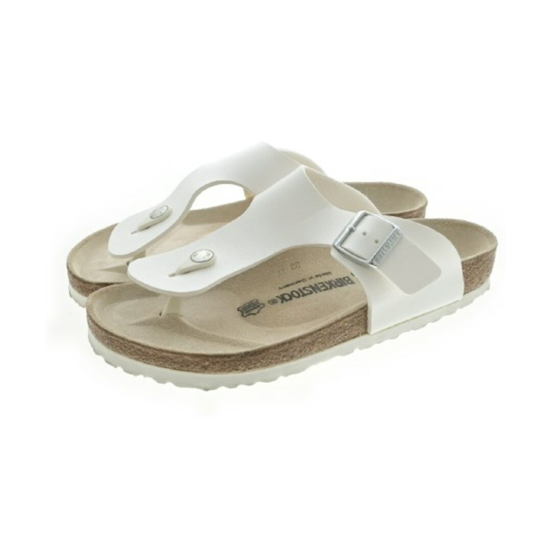 BIRKENSTOCK(ビルケンシュトック)のBIRKENSTOCK ビルケンシュトック サンダル 25cm 白 【古着】【中古】 メンズの靴/シューズ(サンダル)の商品写真