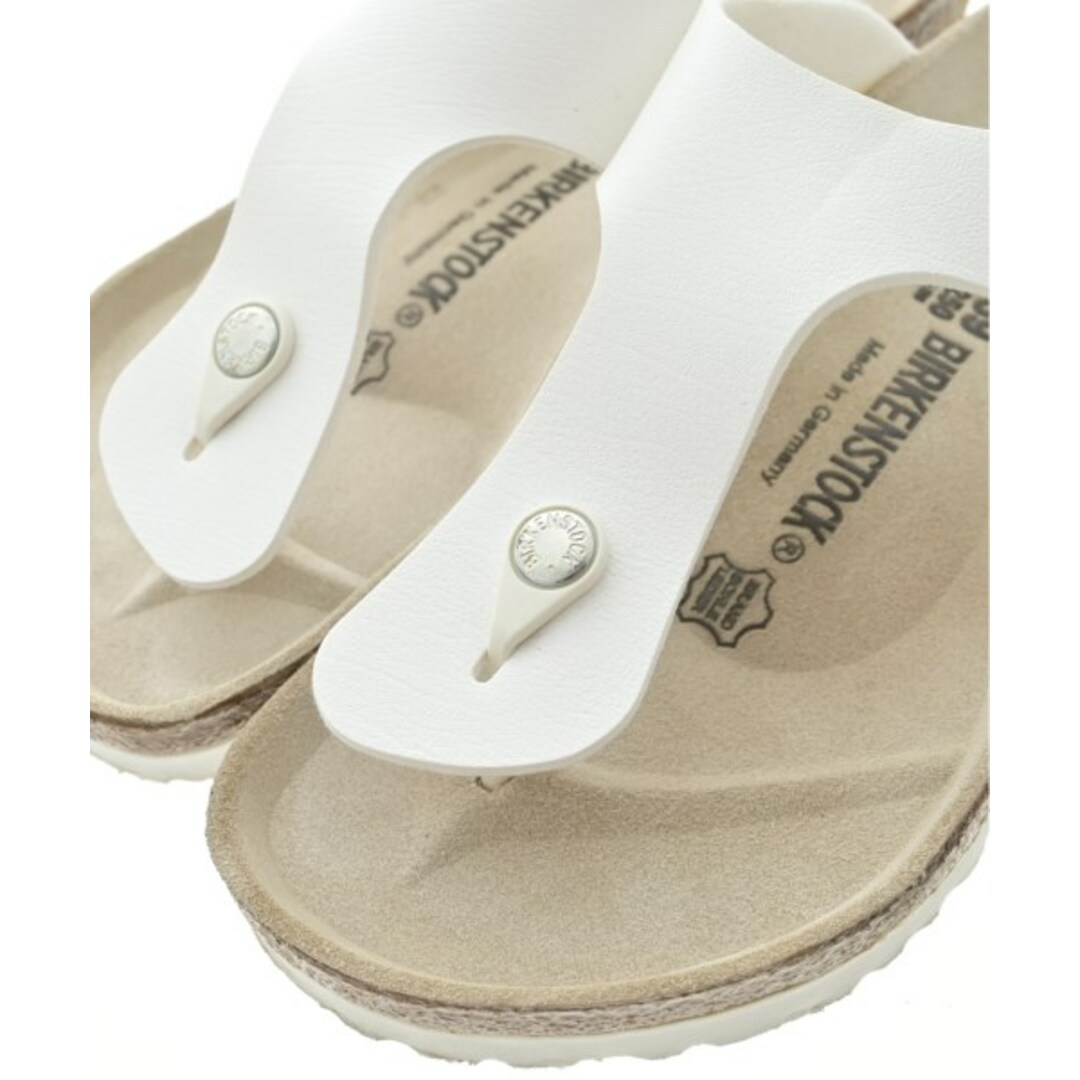 BIRKENSTOCK(ビルケンシュトック)のBIRKENSTOCK ビルケンシュトック サンダル 25cm 白 【古着】【中古】 メンズの靴/シューズ(サンダル)の商品写真