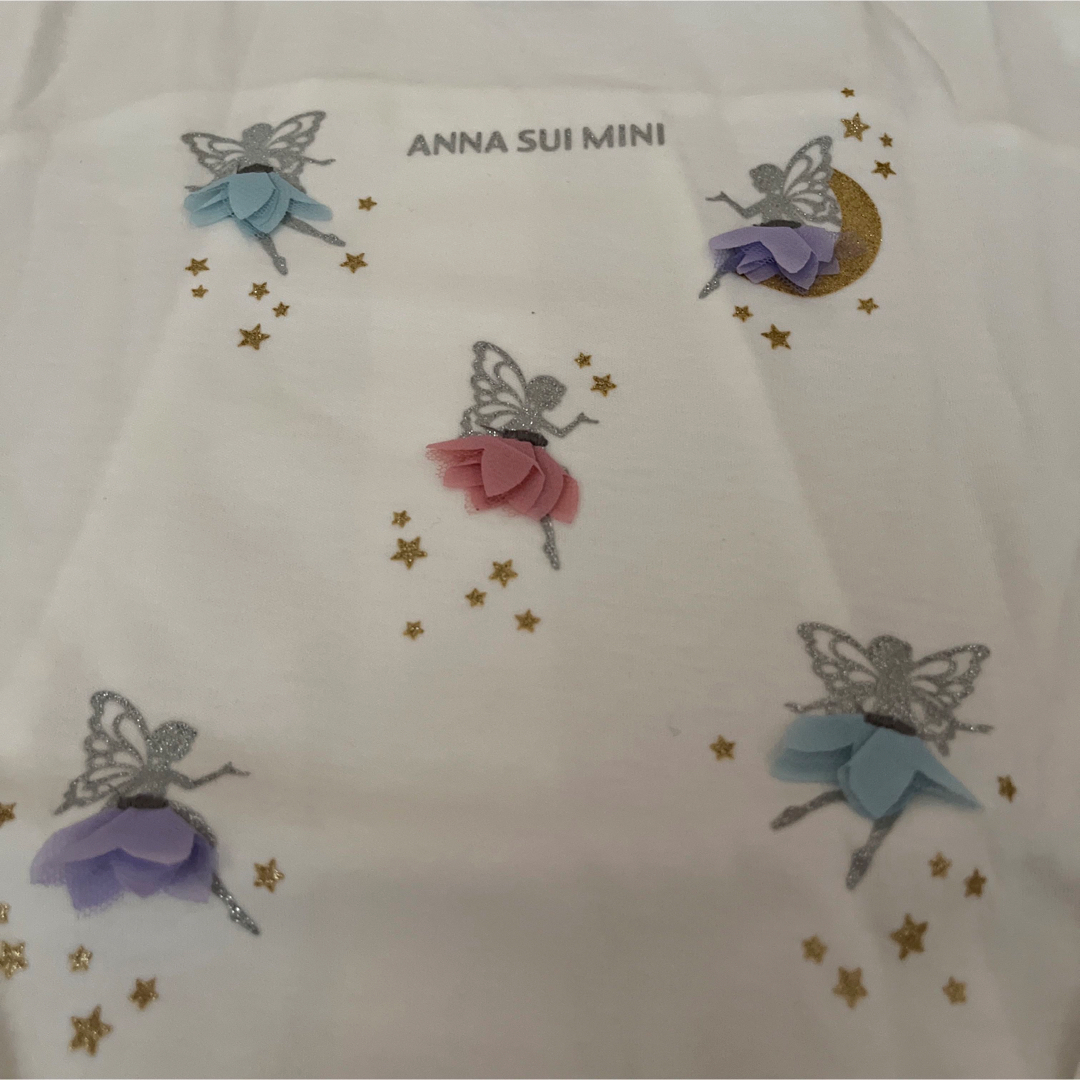 ANNA SUI mini 妖精プリント長袖Tシャツ　130 1