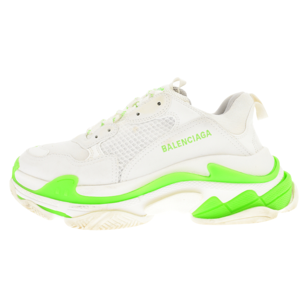 BALENCIAGA バレンシアガ TRIPLE S LOW TOP 541624 トリプルエス ローカットダッドスニーカー クリアソール グリーン