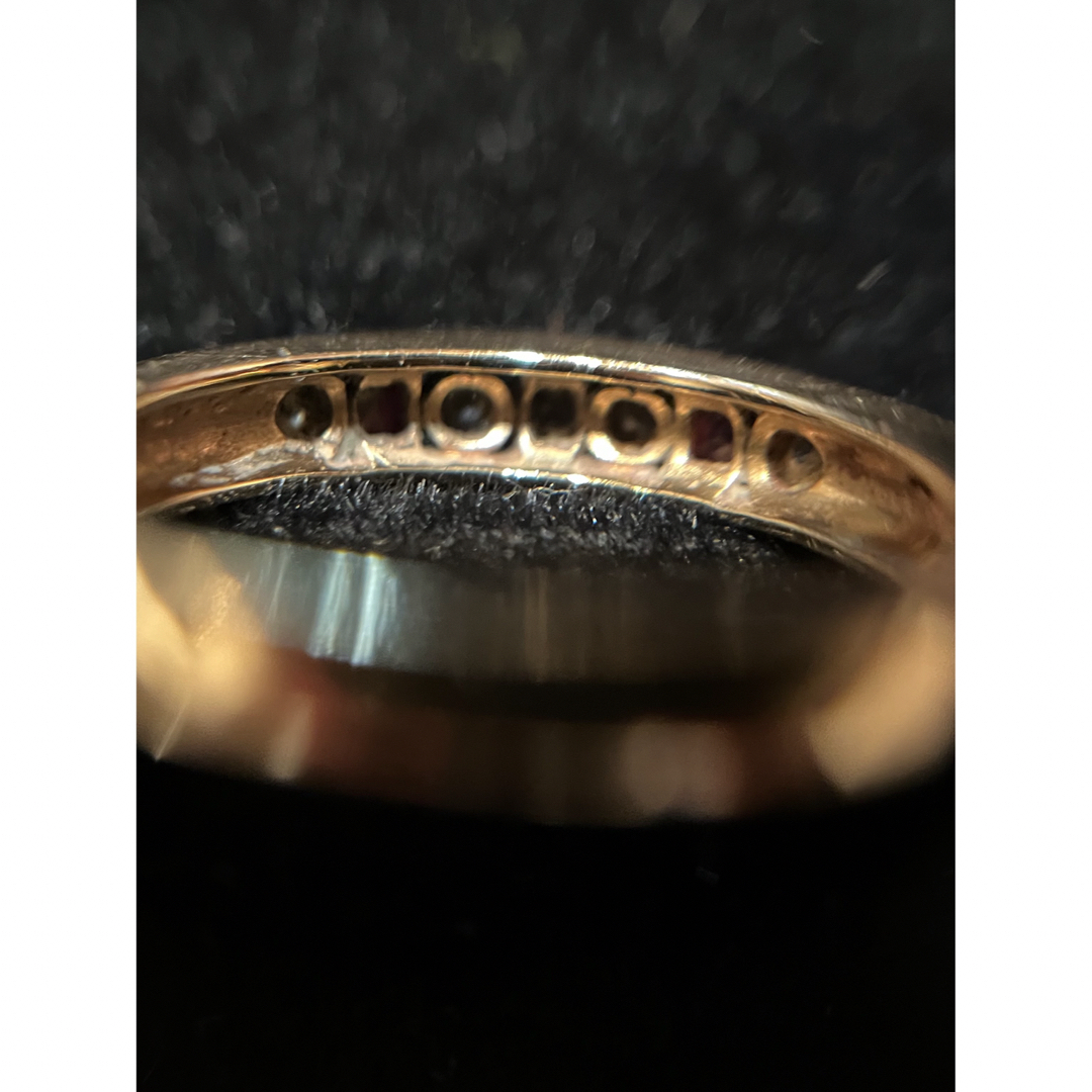 鑑定済み　K18  18金　ルビー　指輪  総重量約2.9g レディースのアクセサリー(リング(指輪))の商品写真