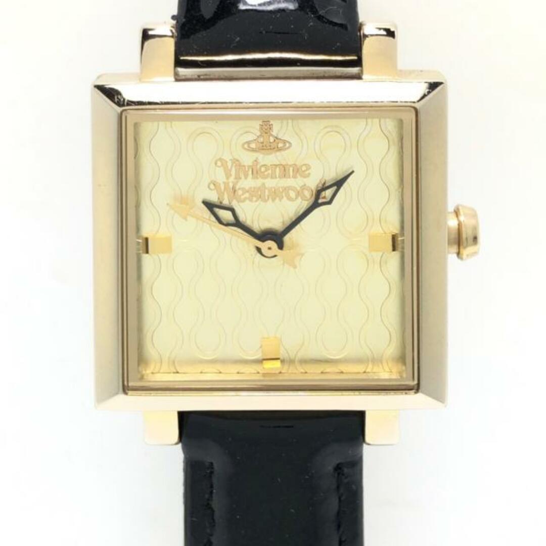 ヴィヴィアン 腕時計 - VV087GDBK ゴールド