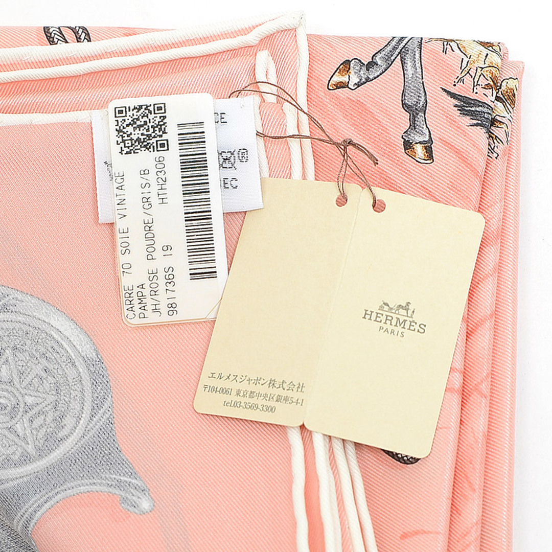 Hermes - エルメス カレ70 スカーフ PAMPA パンパ ローズプードル