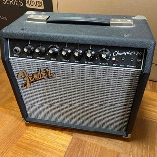 フェンダー(Fender)のfender champion 20 アンプ(ギターアンプ)