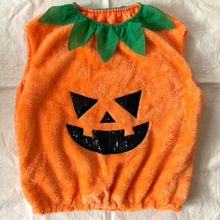 幼児ハロウィン衣装　かぼちゃおばけ(衣装)