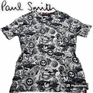 【激レア】ポールスミス PaulSmith 奇抜 総柄Tシャツ