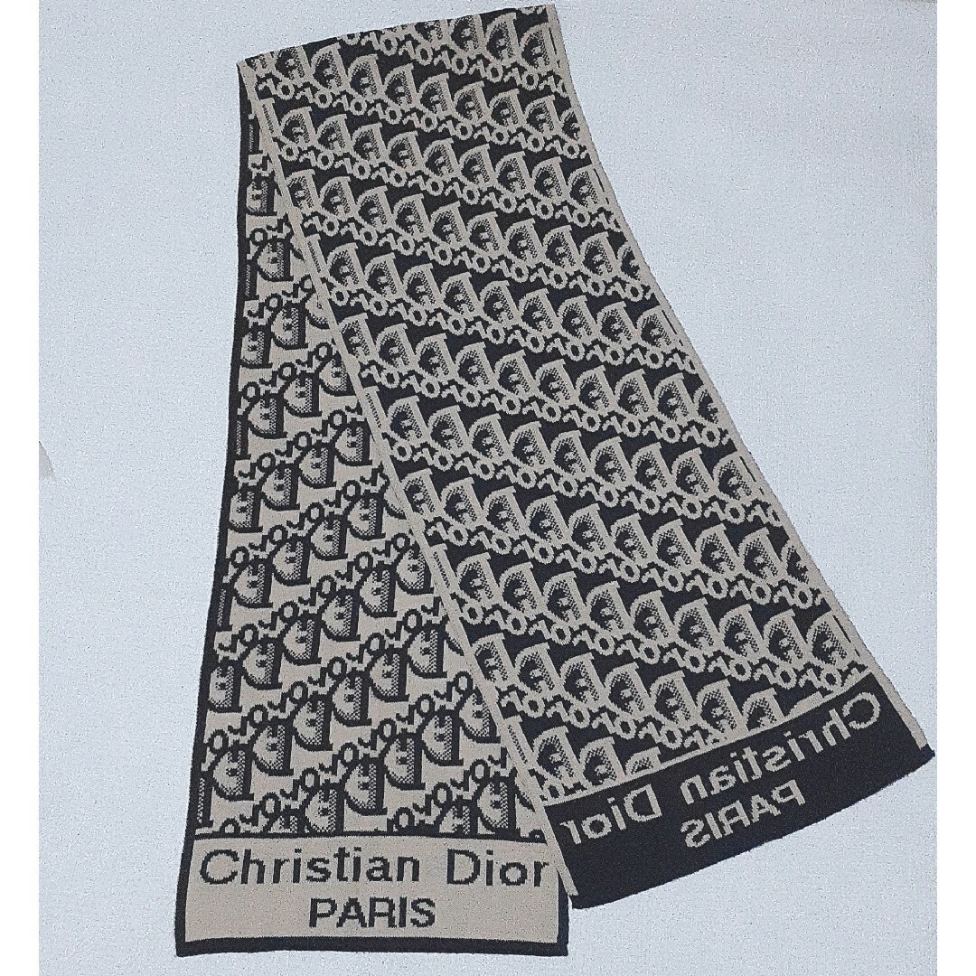 新品未使用】Christian Dior ディオール マフラー トロッター-