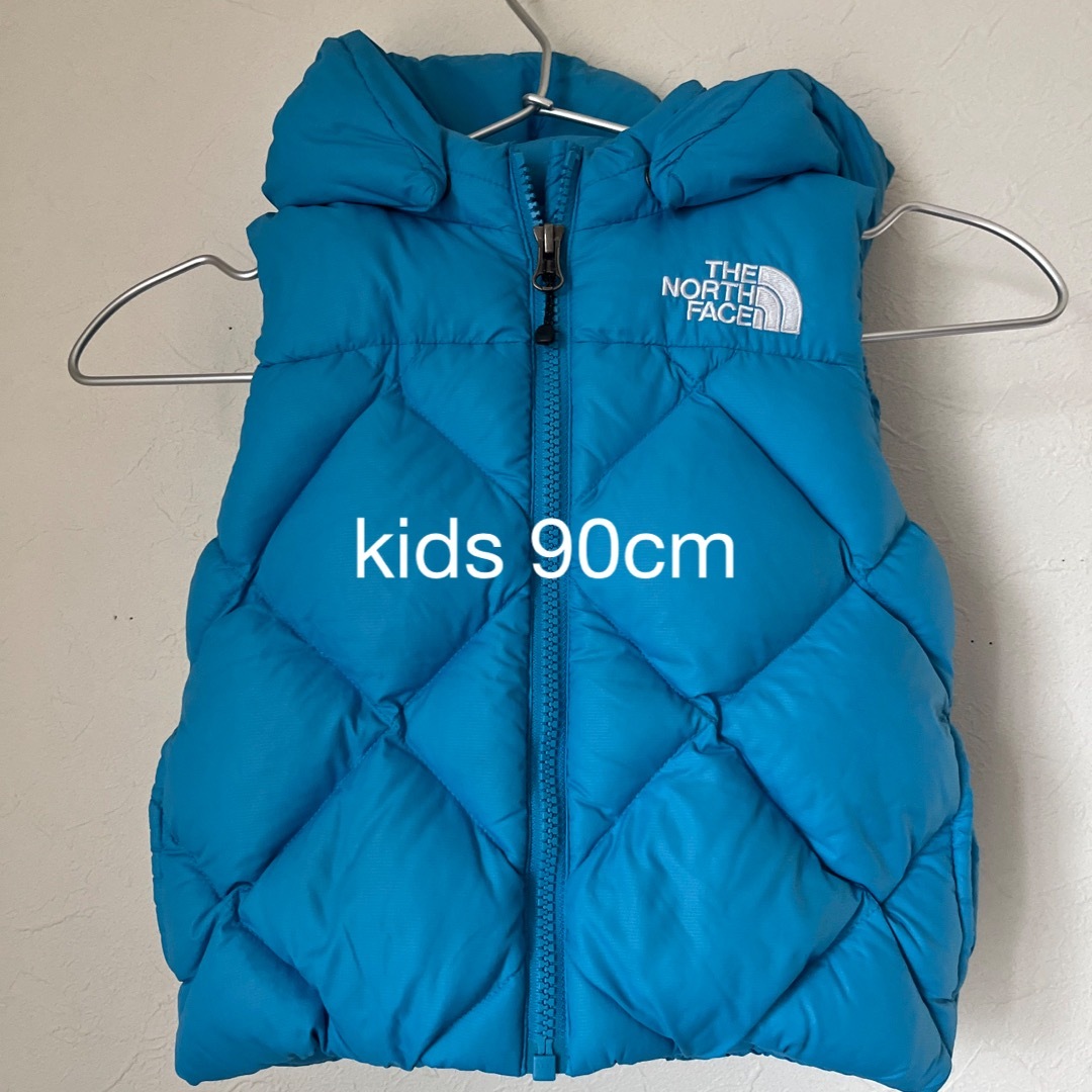 値下げ！kids ダウンベスト　THE NORTH FACE キッズ/ベビー/マタニティのキッズ服男の子用(90cm~)(ジャケット/上着)の商品写真