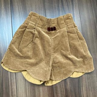 エフオーキッズ(F.O.KIDS)のコーデュロイ キュロット 90(パンツ/スパッツ)