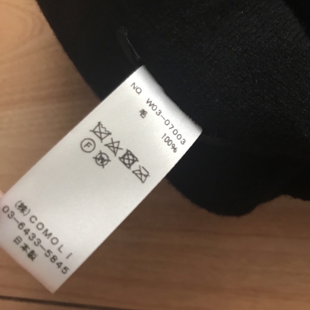 COMOLI 22AW ウールニットキャップ