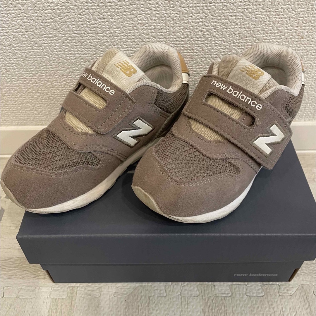 996（New Balance）(キュウキュウロク)のニューバランス996 スニーカー アースブラウン 16cm キッズ/ベビー/マタニティのキッズ靴/シューズ(15cm~)(スニーカー)の商品写真