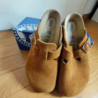 ビルケンシュトック(BIRKENSTOCK)の【i様専】BIRKENSTOCK Boston BS Mink size24.5(スリッポン/モカシン)