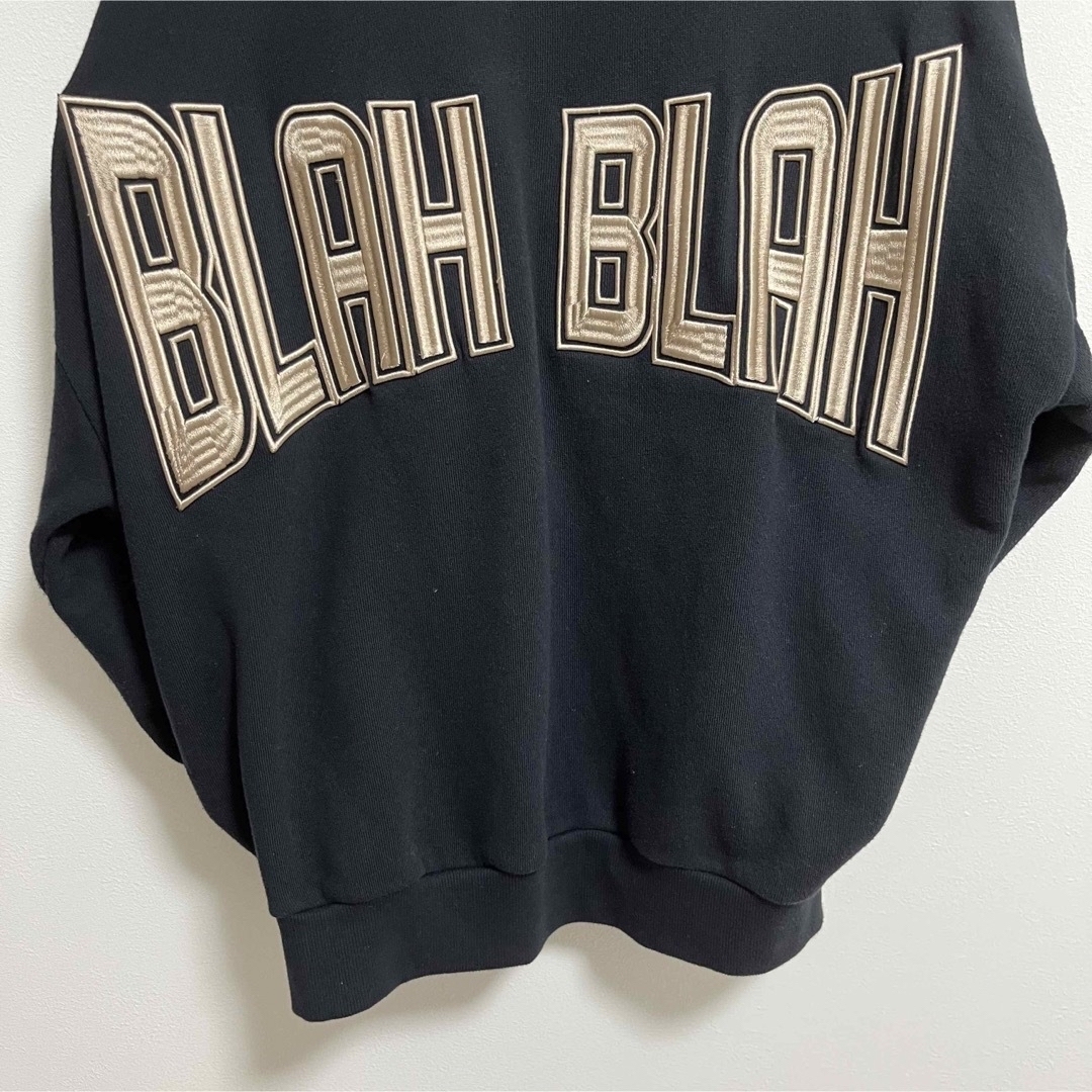 GYDA(ジェイダ)の【美品】GYDA BLAH BLAH  ZIP UP スウェットパーカー レディースのトップス(パーカー)の商品写真