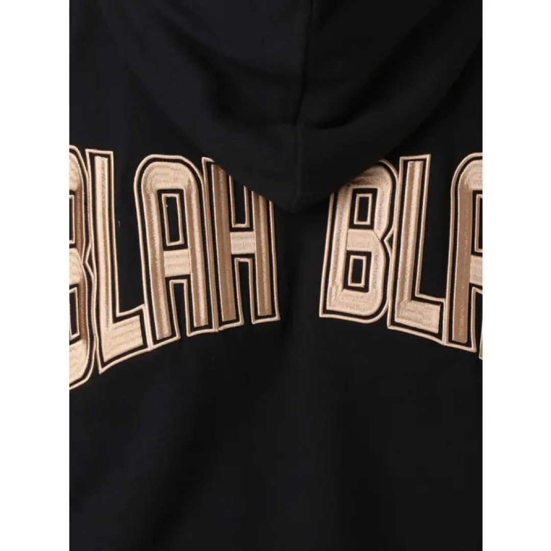 GYDA(ジェイダ)の【美品】GYDA BLAH BLAH  ZIP UP スウェットパーカー レディースのトップス(パーカー)の商品写真