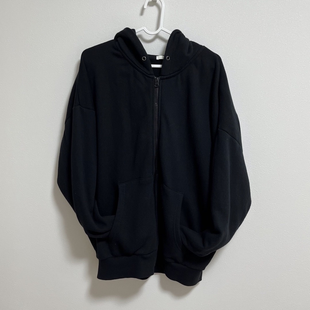 GYDA(ジェイダ)の【美品】GYDA BLAH BLAH  ZIP UP スウェットパーカー レディースのトップス(パーカー)の商品写真