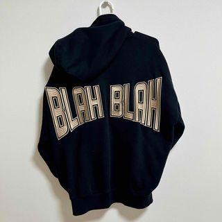 ジェイダ(GYDA)の【美品】GYDA BLAH BLAH  ZIP UP スウェットパーカー(パーカー)