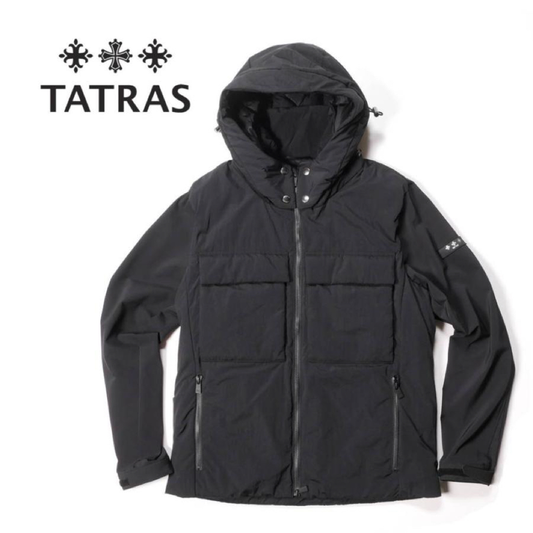 TATRAS(タトラス)のTATRAS タトラス / SANZION ダウンジャケット ブラック 02 メンズのジャケット/アウター(ダウンジャケット)の商品写真