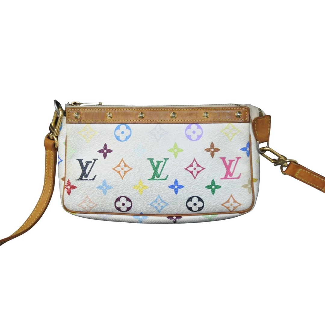 美品 LOUIS VUITTON ルイ・ヴィトン  ポシェット アクセソワール   M92649  モノグラムマルチカラー  ポシェット マルチカラー