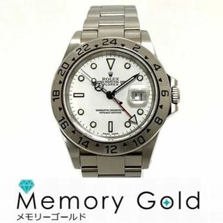ロレックス(ROLEX)の☆ROLEX　ロレックス　16570　P番　エクスプローラーII　ホワイト　並行ギャランティ　美品！　A51390(腕時計(アナログ))