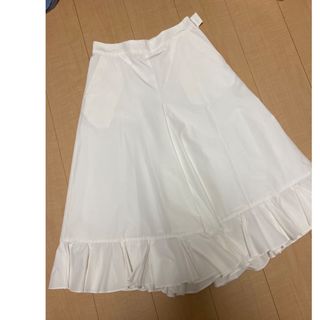 ミュベール(MUVEIL)のMUVEILミュベール コットンワイドパンツ 36(その他)