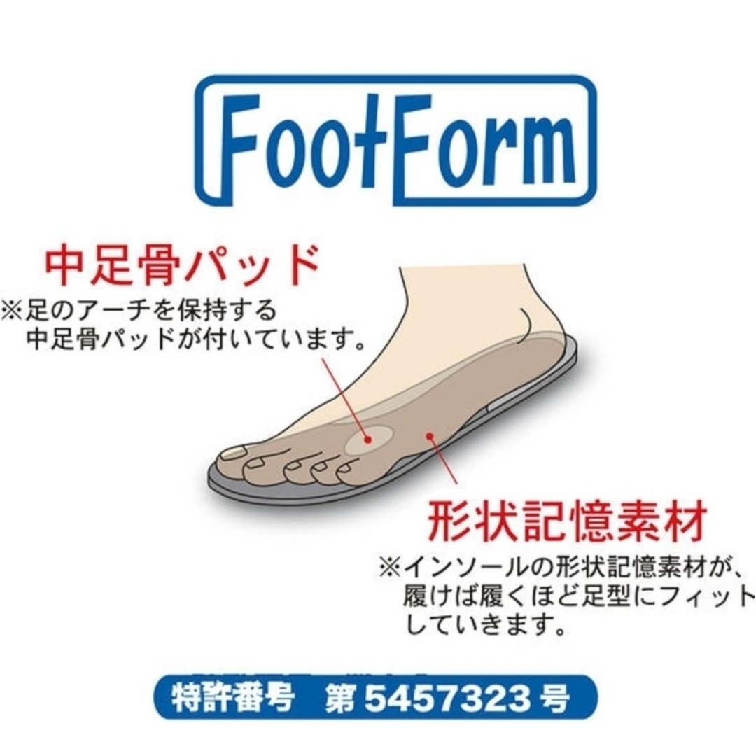 ナースシューズ ナースサンダル 足裏形状記憶ナース footform レディースの靴/シューズ(その他)の商品写真