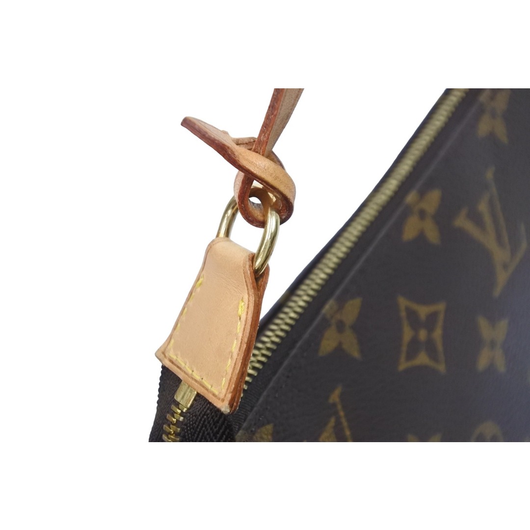 LOUIS VUITTON ルイヴィトン ハンドバッグ ポシェットアクセソワール M51980 モノグラム ゴールド金具 美品  55242