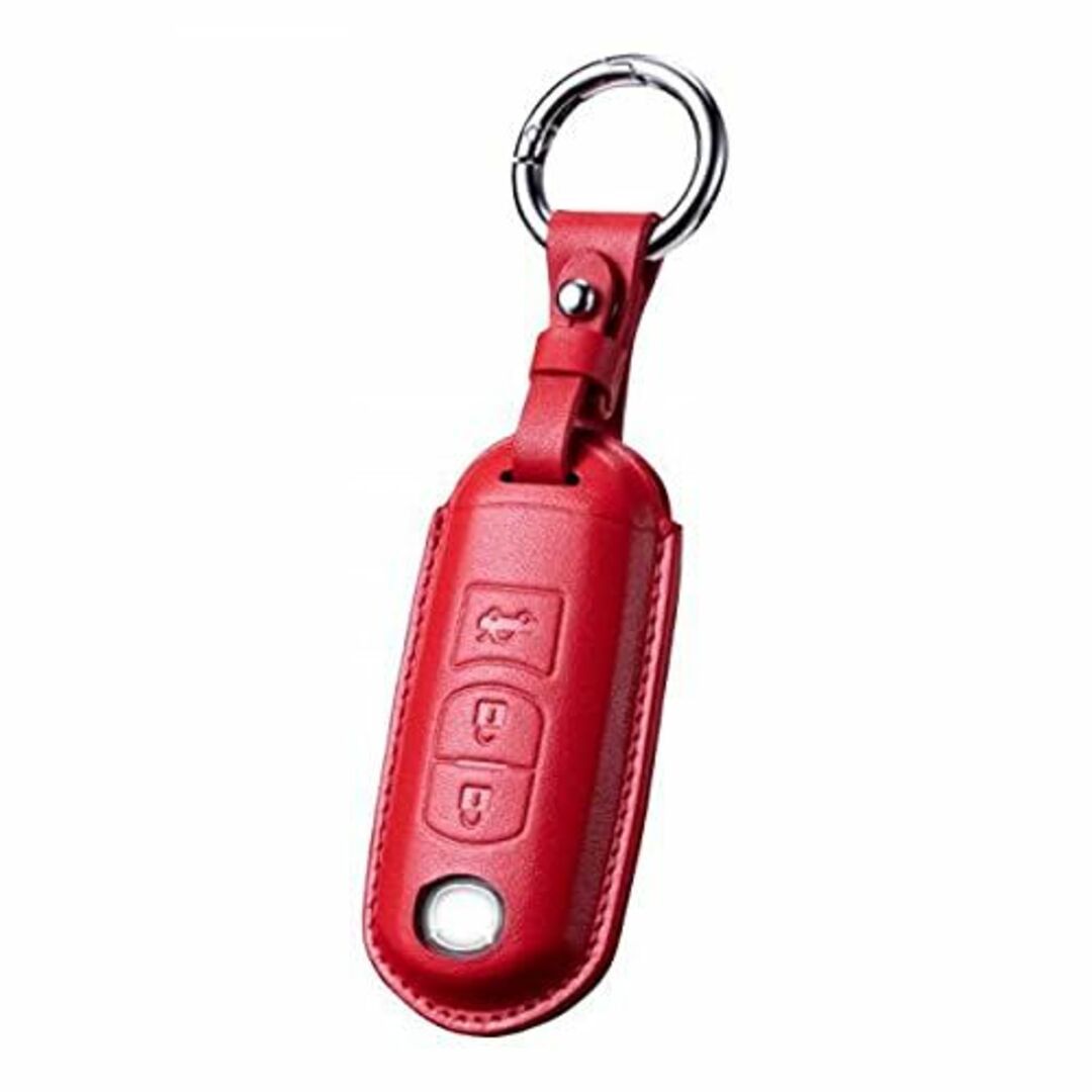 在庫処分キーケース キー カバー 本革 レザー for Mazda マツダ - その他