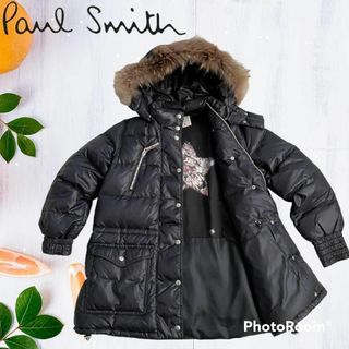 美品 Paul Smith ポールスミス ■ ダウンジャケット ダウン90% 黒