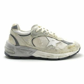 ゴールデングース(GOLDEN GOOSE)の【WHITE/SILVER】ゴールデングース スニーカー レディースランニング ダッドスター スエード ホワイト グレー シルバー GOLDEN RUNNING DAD【送料無料】(スニーカー)