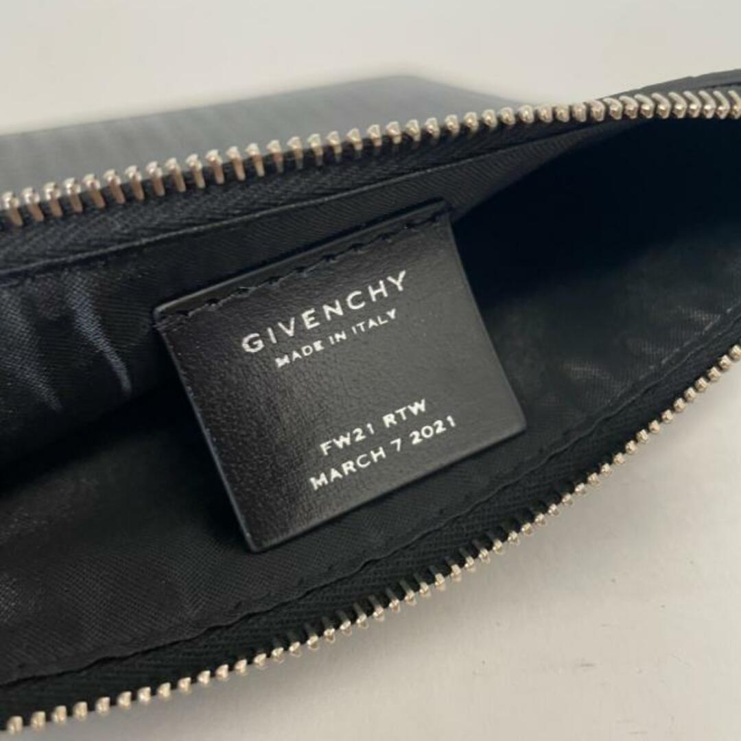 GIVENCHY - ジバンシー クラッチバッグ美品 黒 レザーの通販 by ブラン