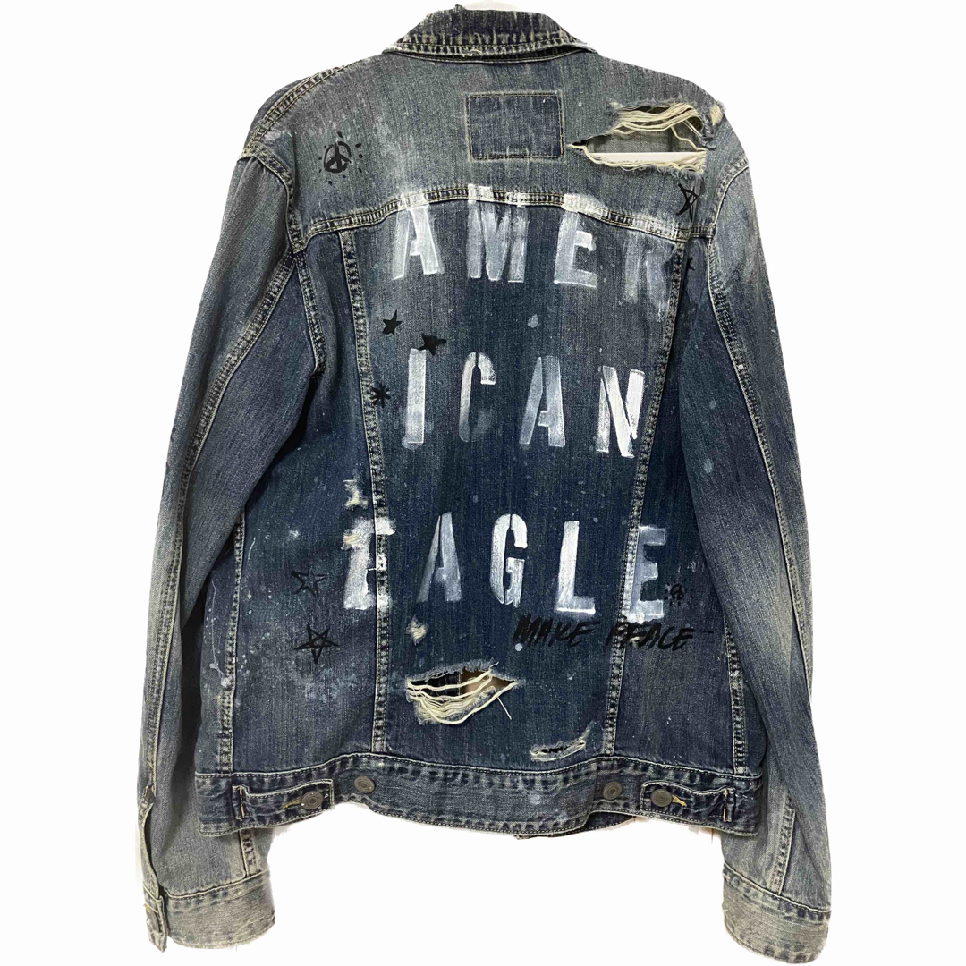 世界150着限定　110番American Eagle カスタムデニムジャケット