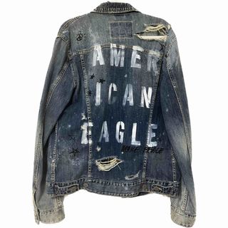 アメリカンイーグル(American Eagle)の世界150着限定　110番American Eagle カスタムデニムジャケット(Gジャン/デニムジャケット)