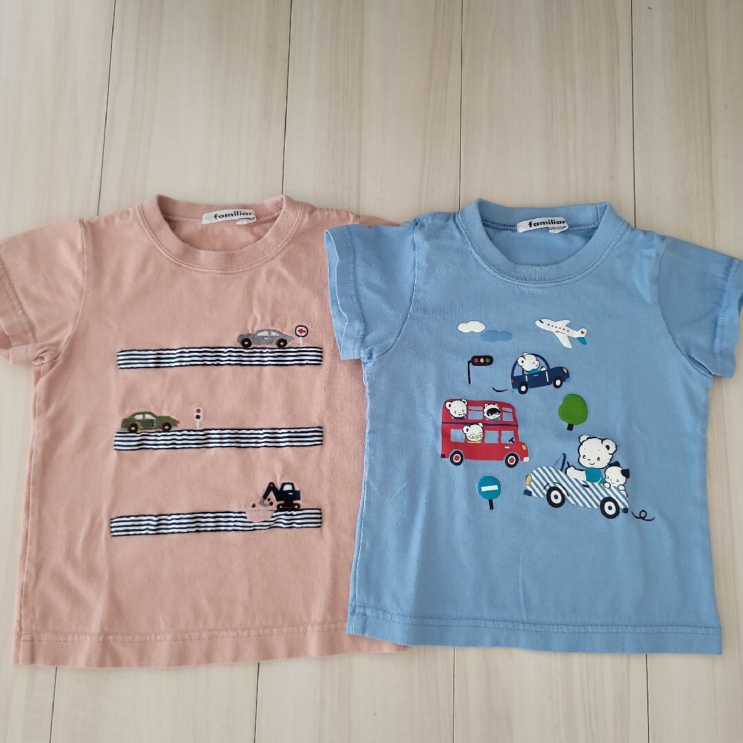 familiar(ファミリア)のfamiliar　ファミリア　Tシャツ　100 キッズ/ベビー/マタニティのキッズ服男の子用(90cm~)(Tシャツ/カットソー)の商品写真