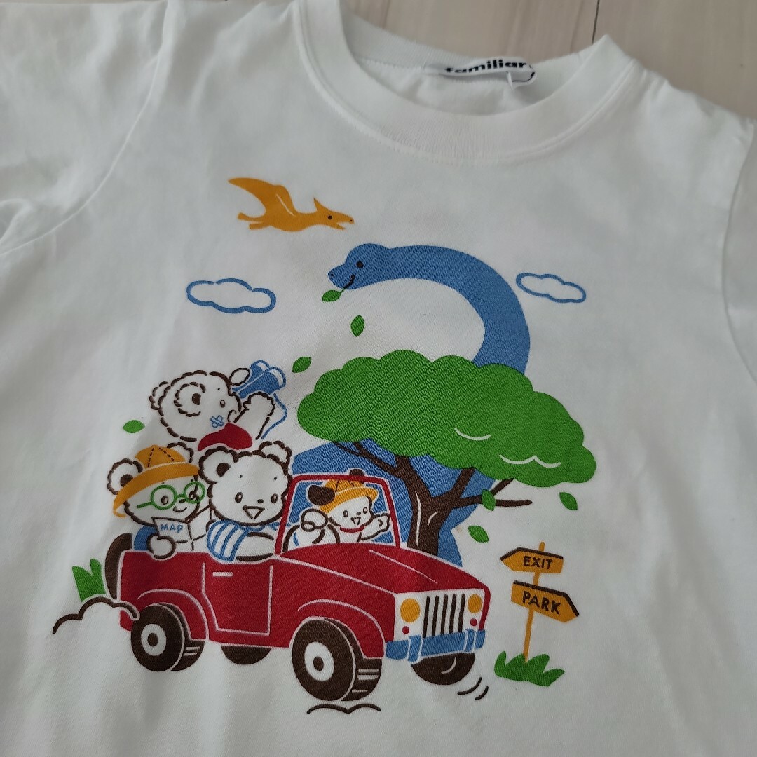 familiar(ファミリア)のfamiliar　ファミリア　Tシャツ　100 キッズ/ベビー/マタニティのキッズ服男の子用(90cm~)(Tシャツ/カットソー)の商品写真