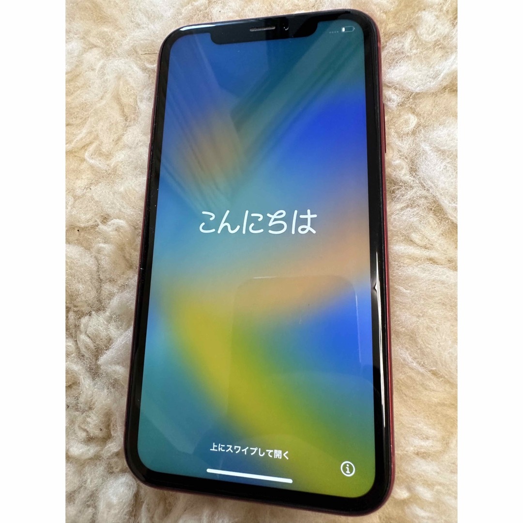 iphone XR 128G レッド