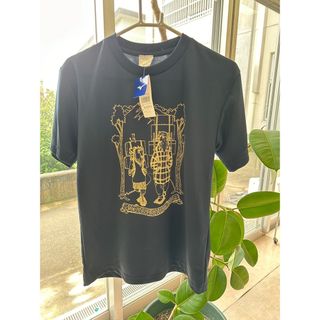 ミズノ(MIZUNO)の山小屋Tシャツ✳︎蓼科山荘Tシャツ　クマとカモシカさんの歩荷(Tシャツ(半袖/袖なし))