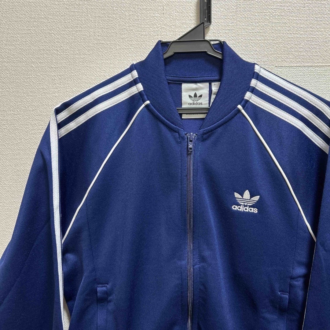 新品 adidas Originalsトラックジャケット濃紺あのちゃん着用