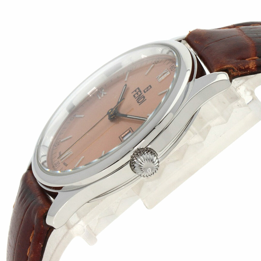 FENDI(フェンディ)のFENDI 210G ラウンドフェイス 腕時計 SS 革 レディース レディースのファッション小物(腕時計)の商品写真
