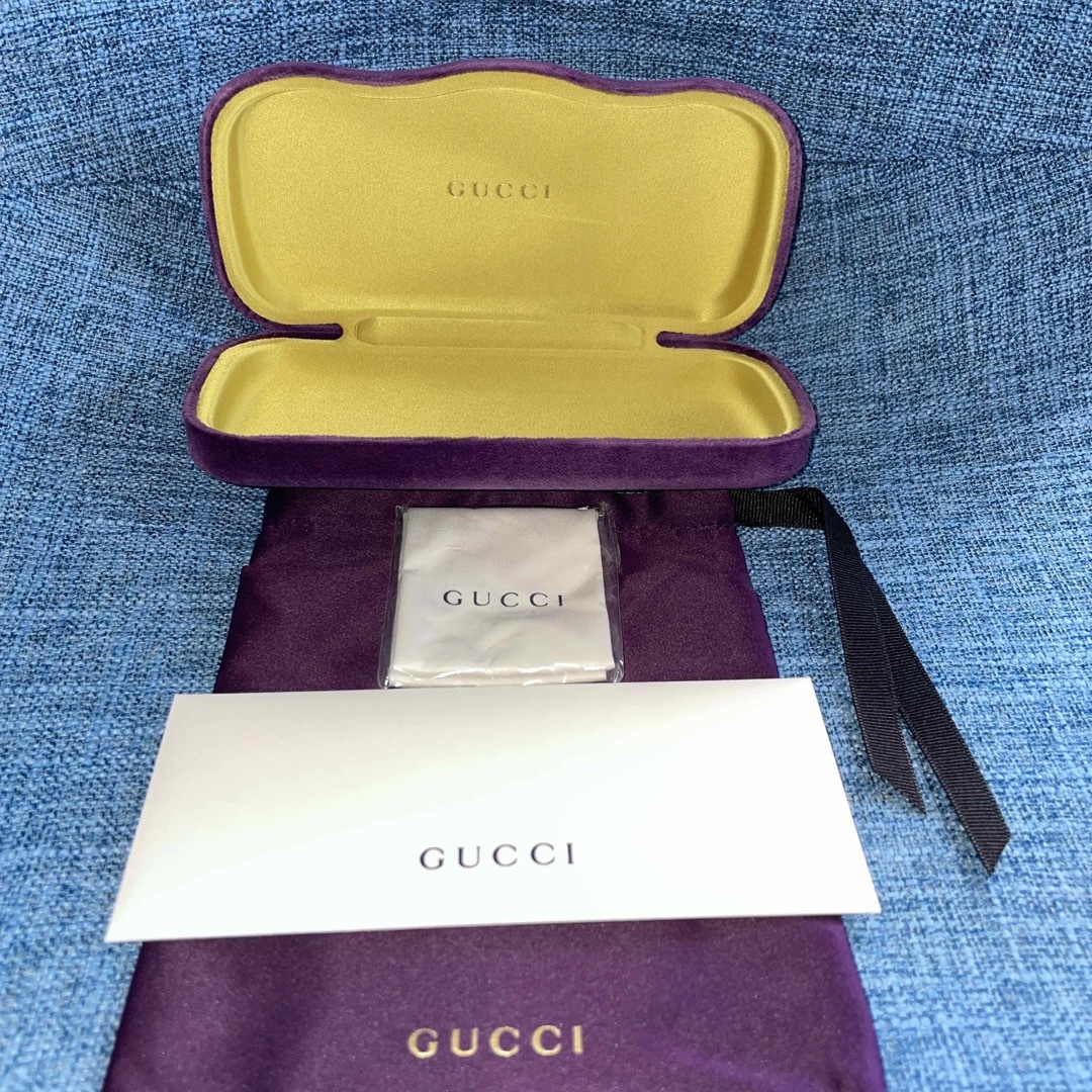 新品未使用 GUCCI グッチ GG0018A 002メガネフレーム ブラウン