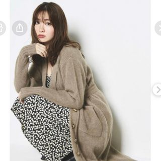 Her lip to - Fleur Shearling Boa Coat♡ecru herliptoの通販 by aya