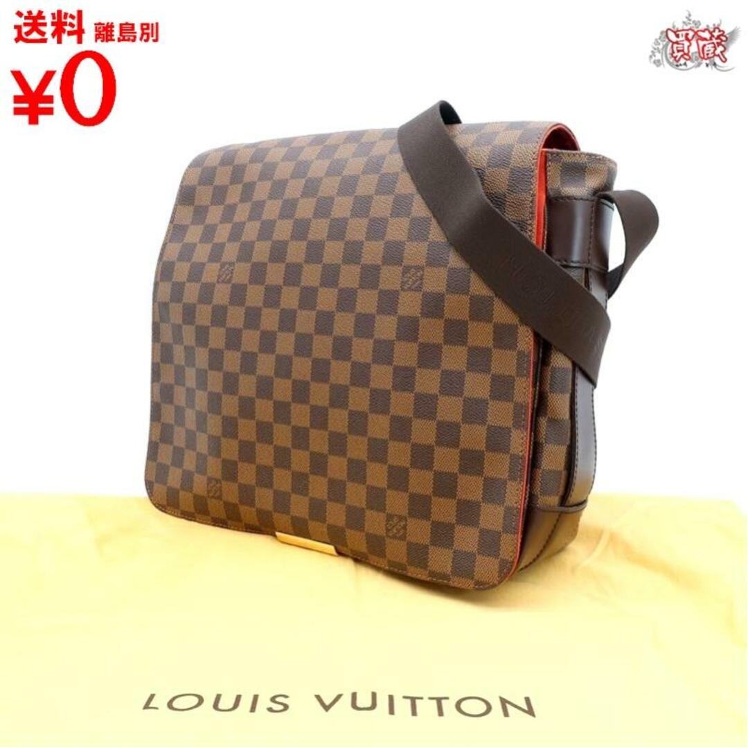 LOUIS VUITTON ルイヴィトン　
バスティーユ N45258　
ダミエ エベヌ ショルダーバッグ　
【正規品】【美品】　
【買蔵】