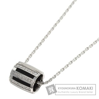 ショーメ(CHAUMET)のChaumet クラスワン フルダイヤモンド ネックレス K18WG レディース(ネックレス)