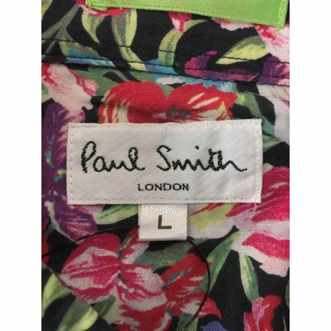 ☆美品☆Paul Smith ポールスミス　長袖シャツ　コットン　ピンク　花柄