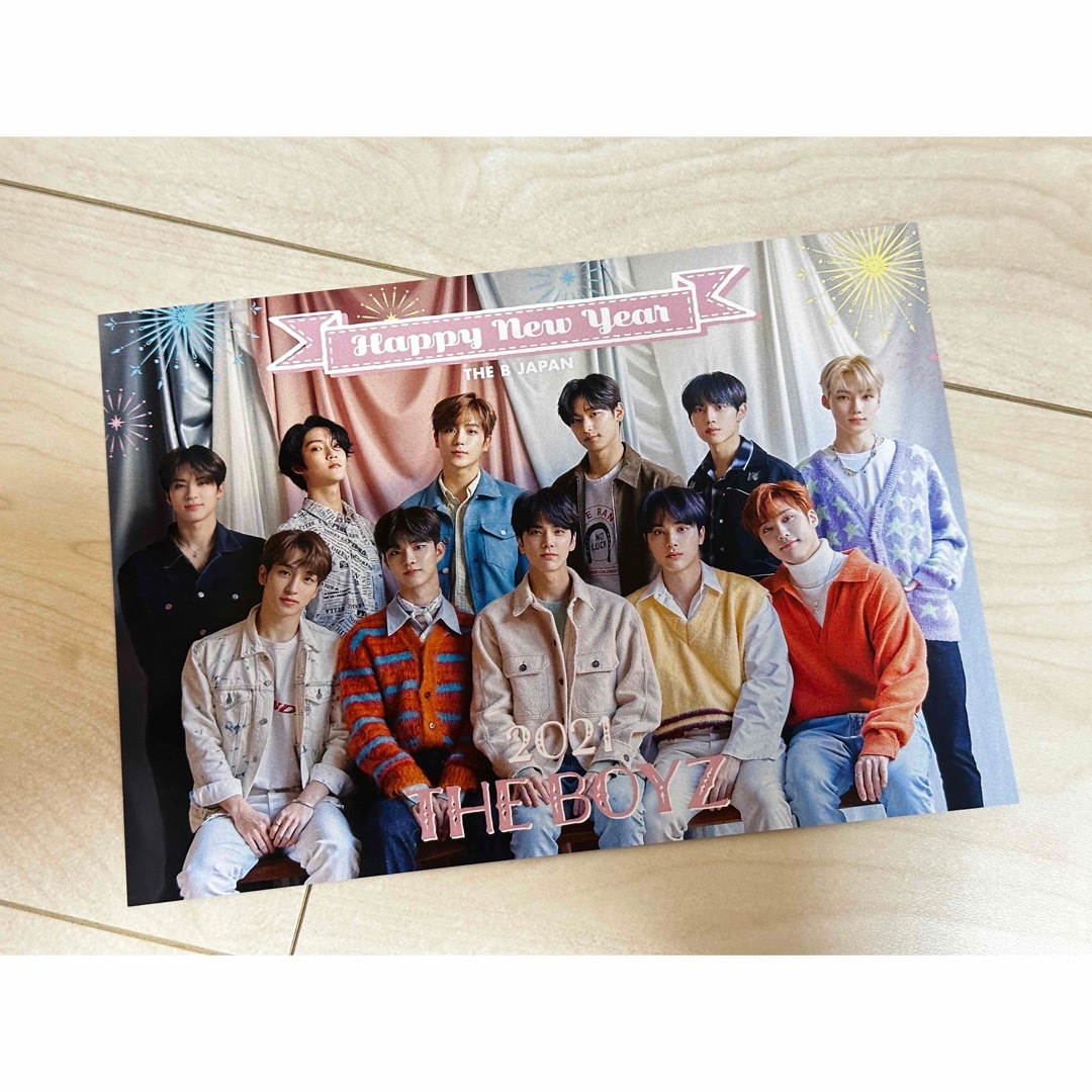 THEBOYZ THEB JAPAN入会キットとnewyearカードセット エンタメ/ホビーのタレントグッズ(アイドルグッズ)の商品写真