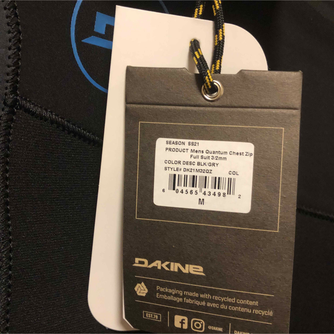 Dakine(ダカイン)のダカイン ウェットスーツ フルスーツ 新品未使用❗️ Mサイズ スポーツ/アウトドアのスポーツ/アウトドア その他(サーフィン)の商品写真